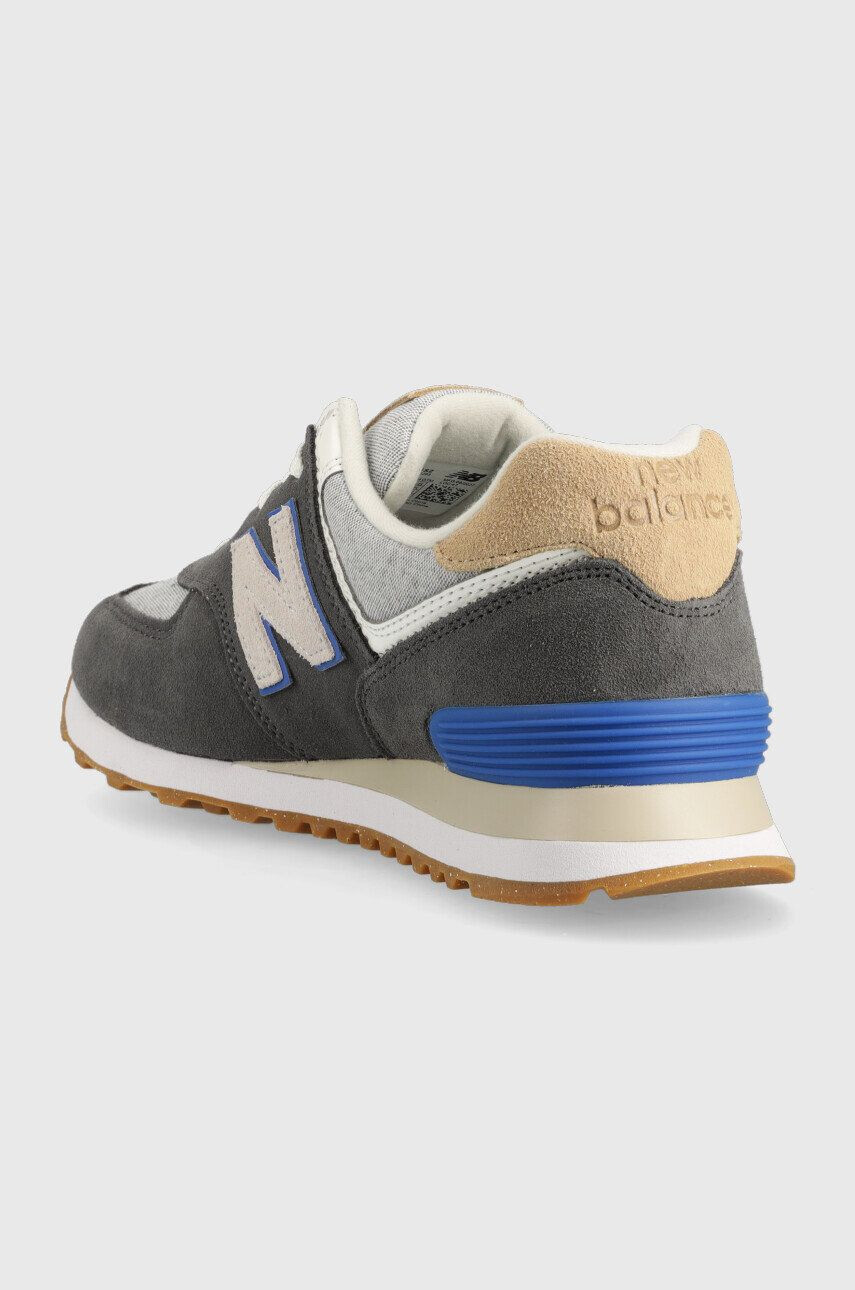 New Balance Велурени маратонки U574ss2 в сиво - Pepit.bg