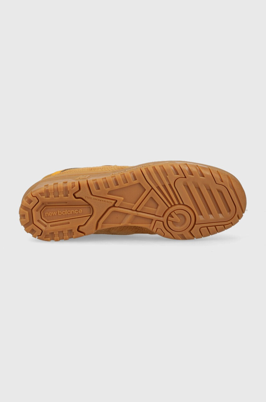 New Balance Велурени маратонки BB550WEA в кафяво - Pepit.bg