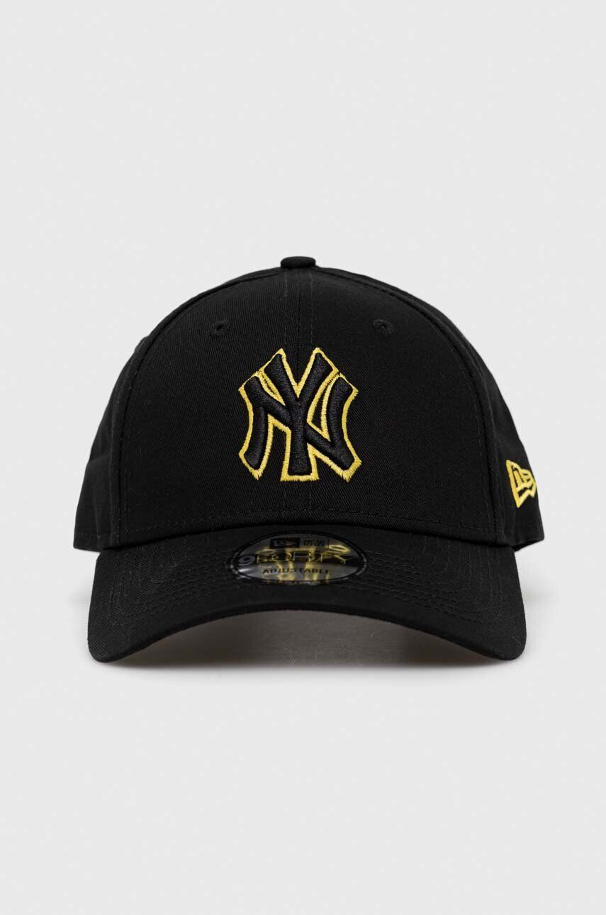 New Era Памучна шапка с козирка в зелено с апликация NEW YORK YANKEES - Pepit.bg