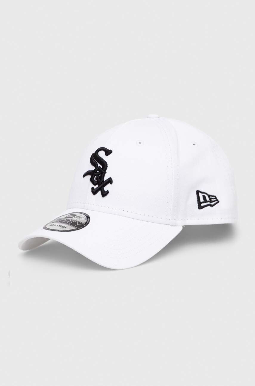 New Era Памучна шапка с козирка в зелено с апликация LOS ANGELES DODGERS - Pepit.bg