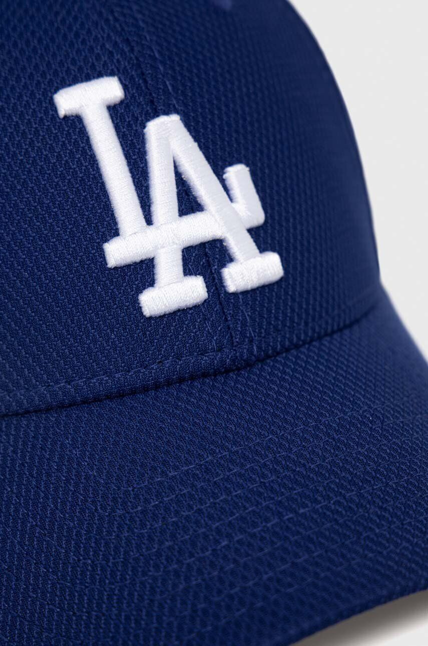 New Era Шапка с козирка в тъмносиньо с апликация LOS ANGELES DODGERS - Pepit.bg