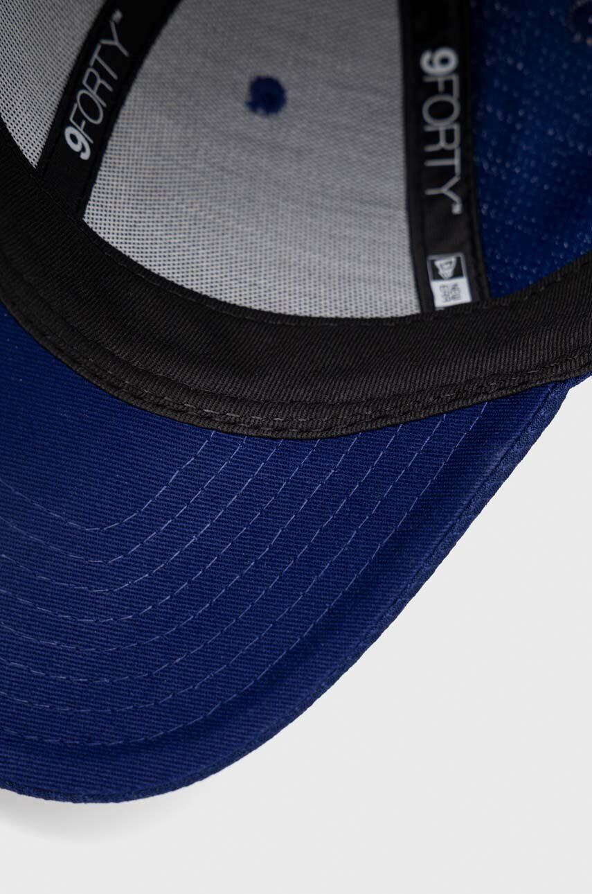 New Era Шапка с козирка в тъмносиньо с апликация LOS ANGELES DODGERS - Pepit.bg