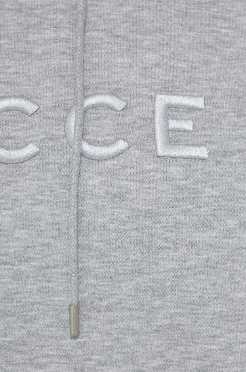 Nicce Суичър в сиво с качулка с апликация - Pepit.bg