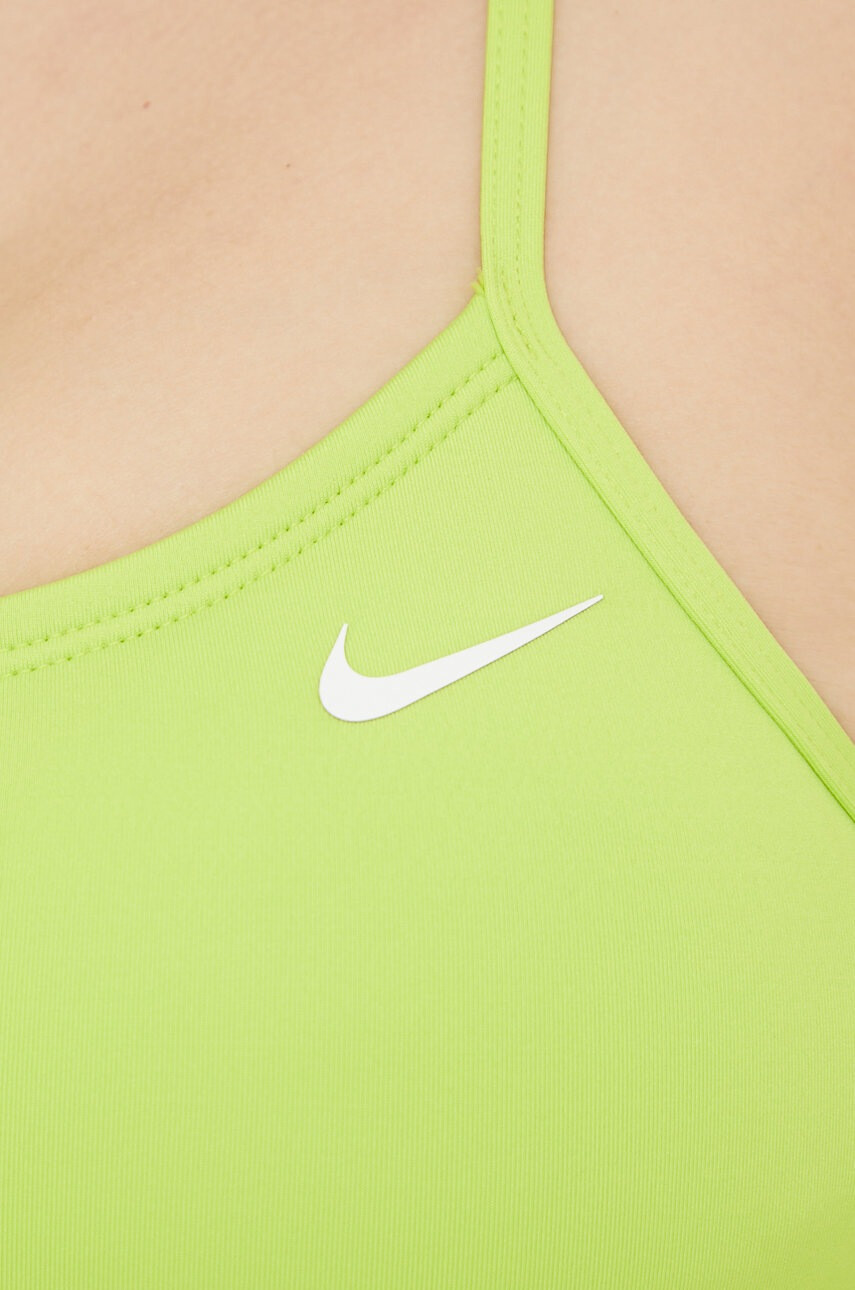 Nike Бански от две части Essential в зелено с леко подплатена чашка - Pepit.bg