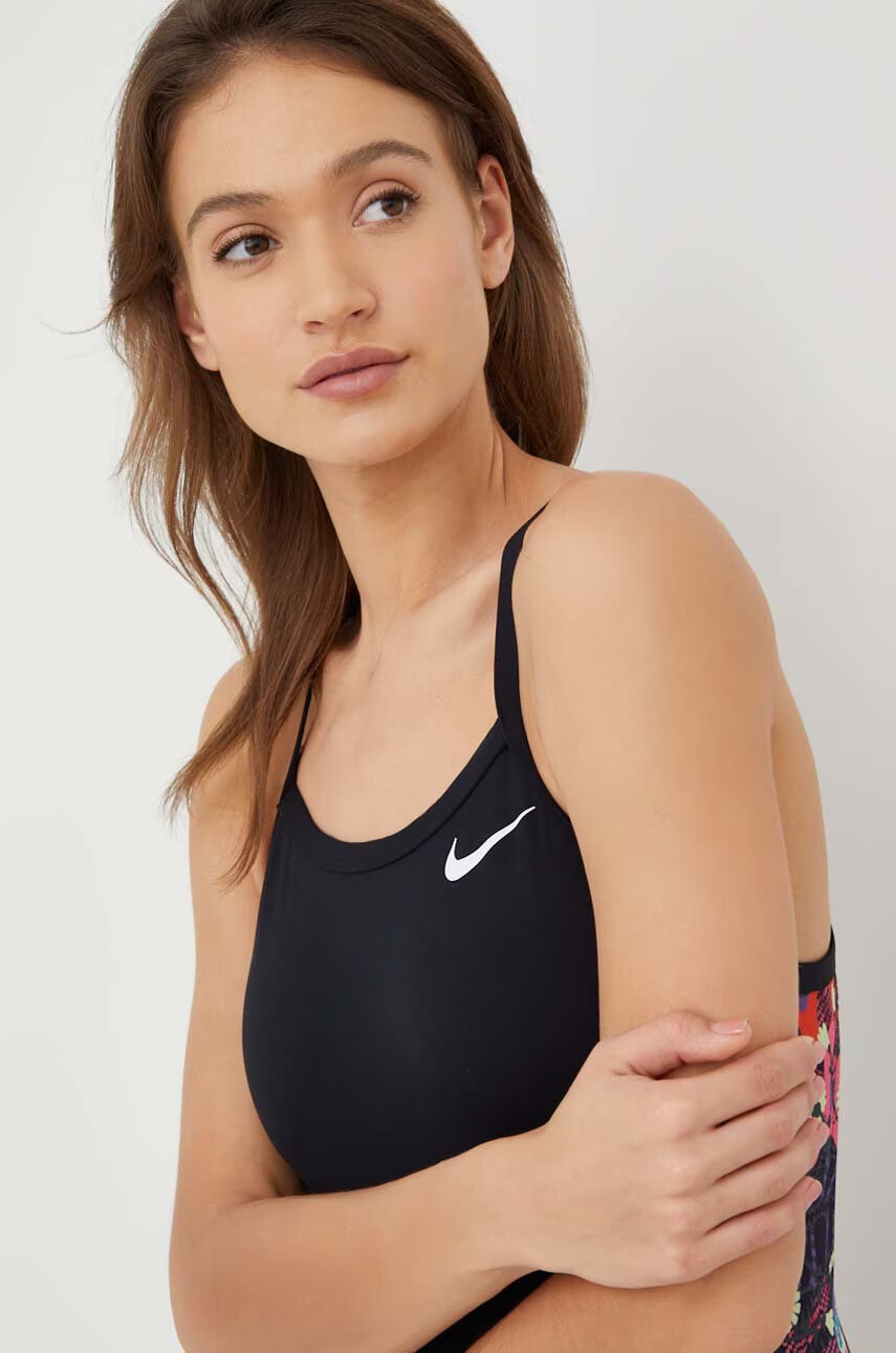 Nike Цял бански в черно с мека чашка - Pepit.bg