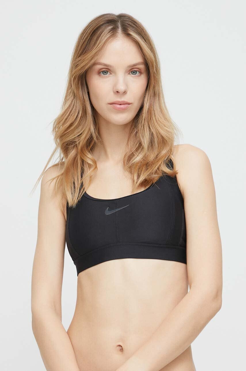 Nike Горнище на бански в черно с меки чашки - Pepit.bg