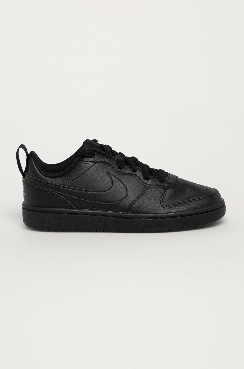 Nike Kids Детски кожени обувки Court Borough Low - Pepit.bg