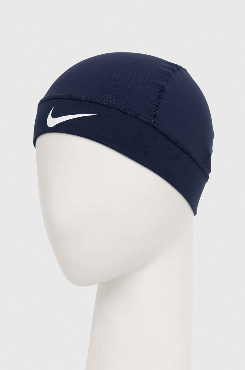Nike Шапка в тъмносиньо с фина плетка - Pepit.bg