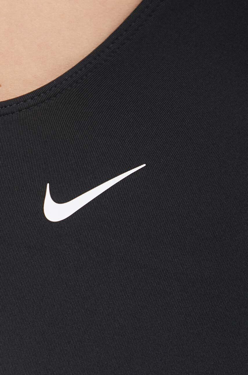 Nike Цял бански Multi Logo в черно с меки чашки - Pepit.bg