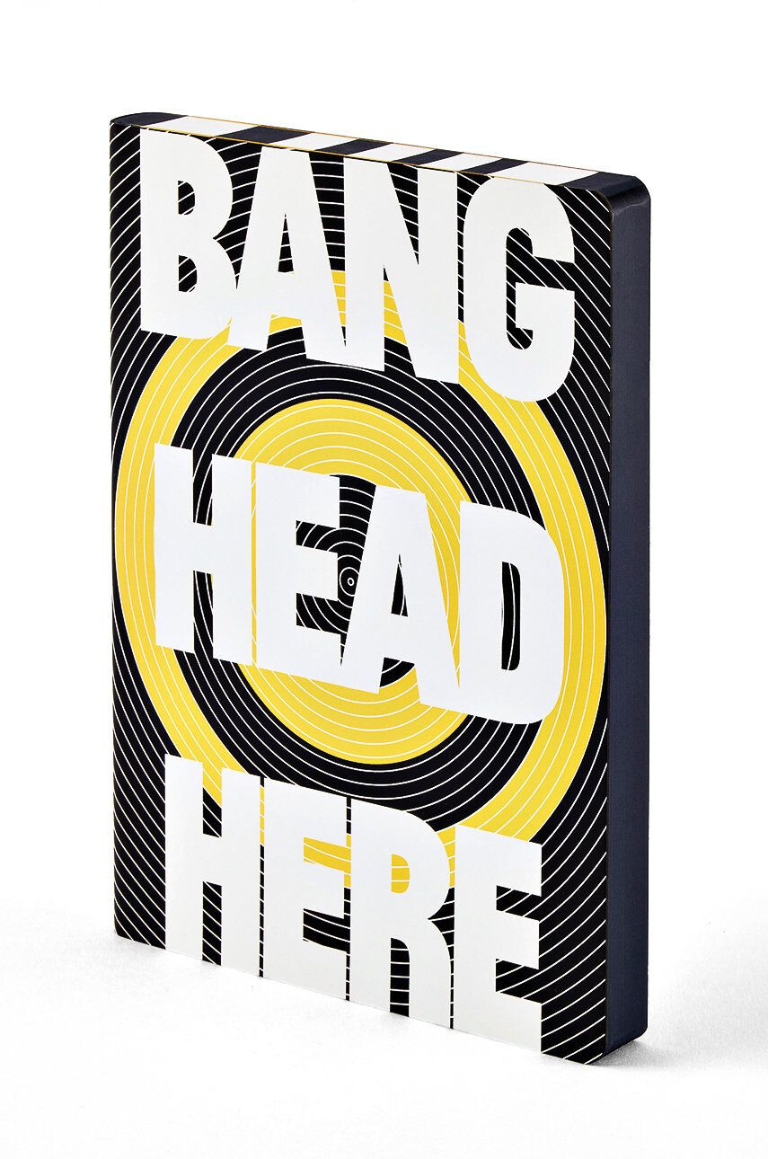 Nuuna Тефтер BANG HEAD HERE - Pepit.bg