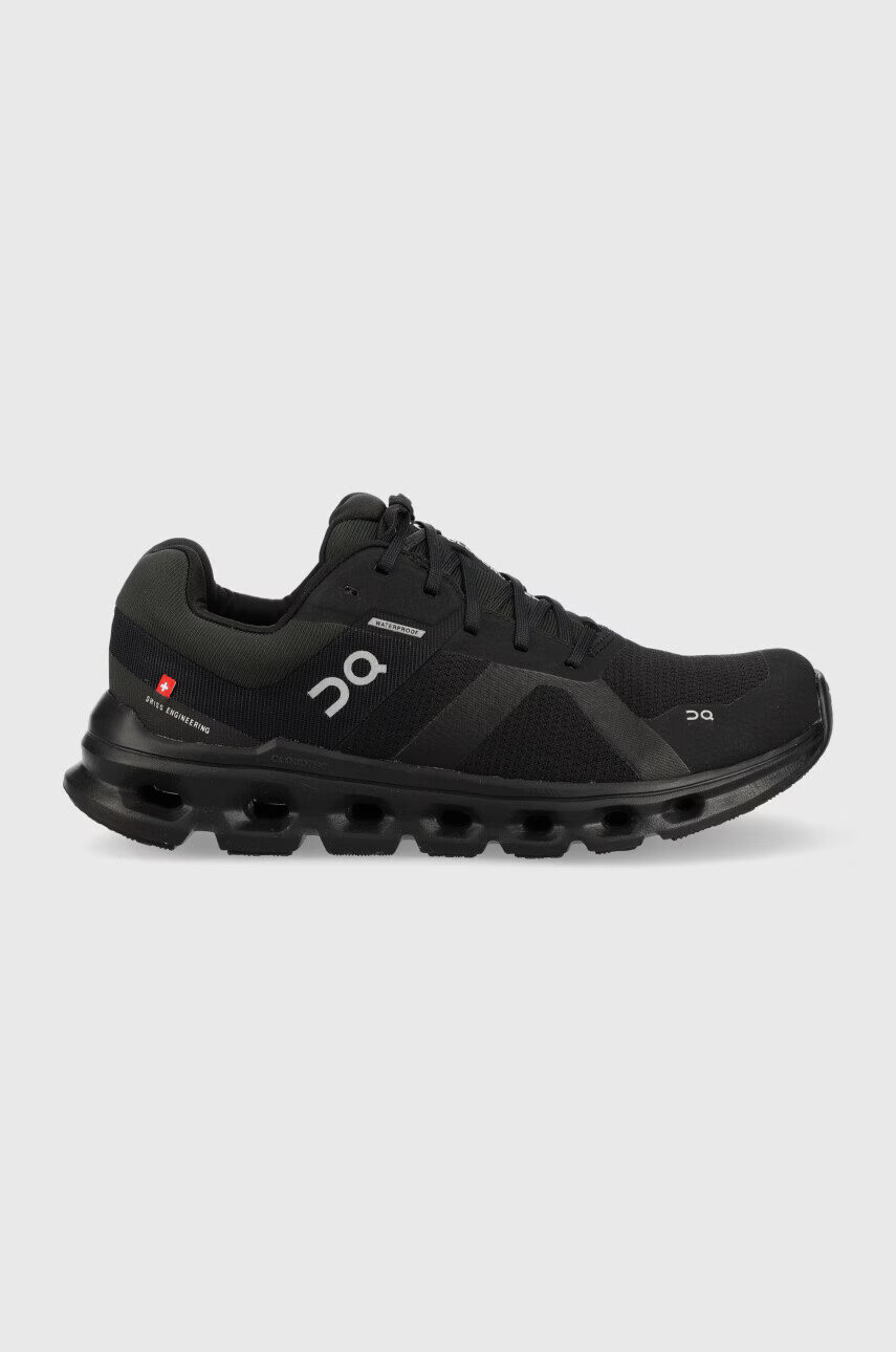 On-running Обувки за бягане Cloudrunner Waterproof в черно - Pepit.bg