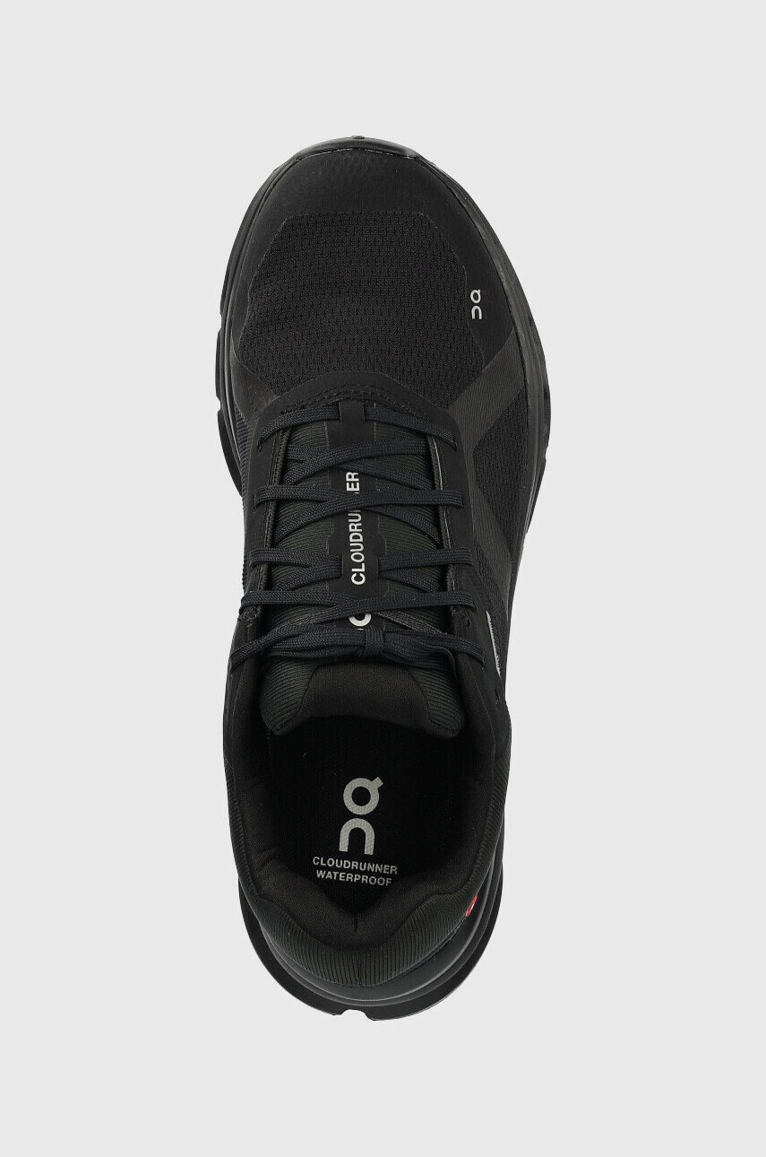On-running Обувки за бягане Cloudrunner Waterproof в черно - Pepit.bg