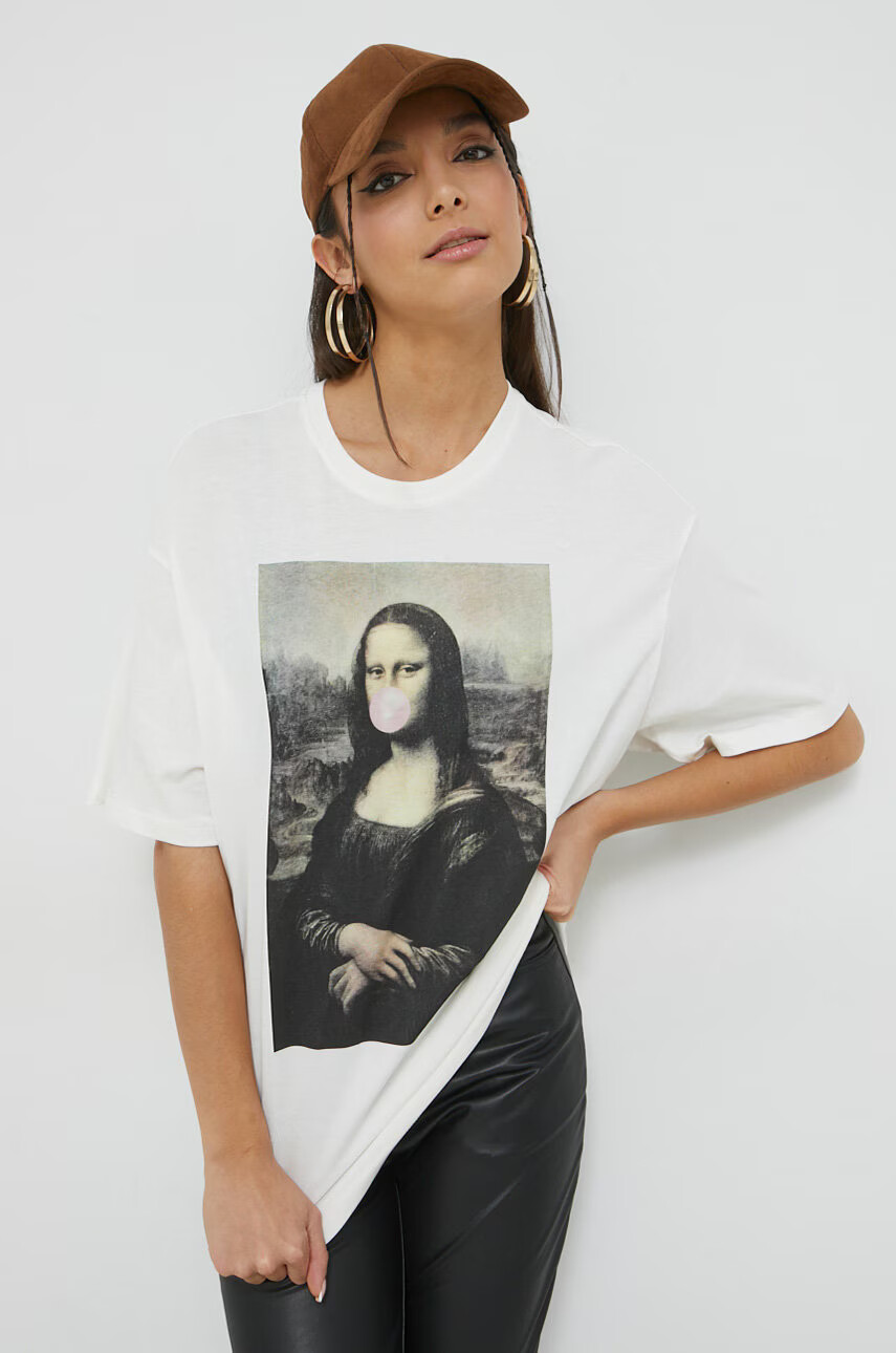 Only Памучна тениска X Apoh London - Pepit.bg