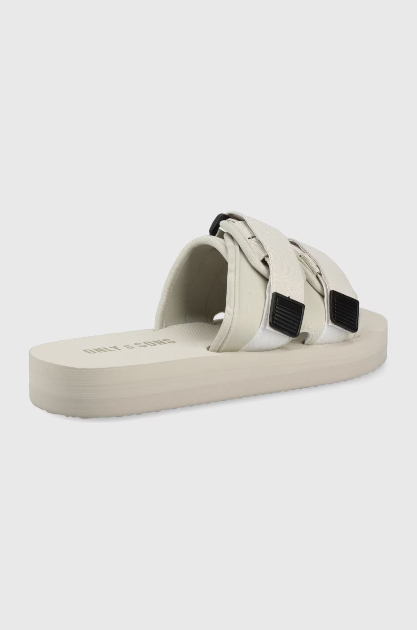 Only & Sons Чехли мъжко в бежово - Pepit.bg