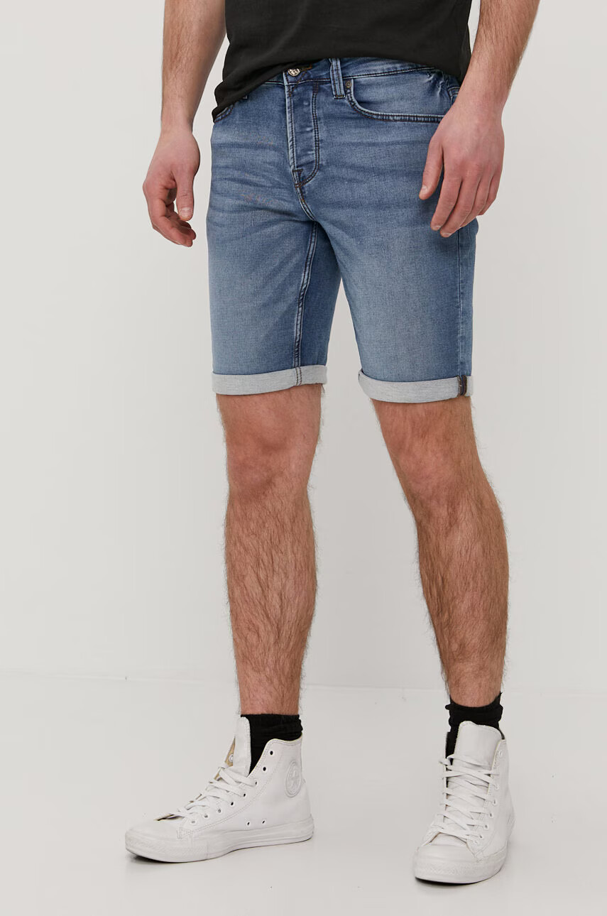 Only & Sons Дънкови Къс панталон мъжки - Pepit.bg