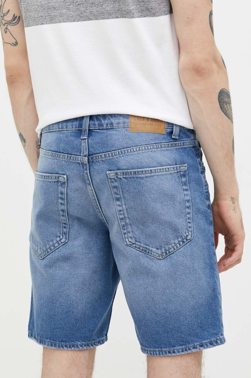 Only & Sons Дънкови къси панталони в синьо - Pepit.bg