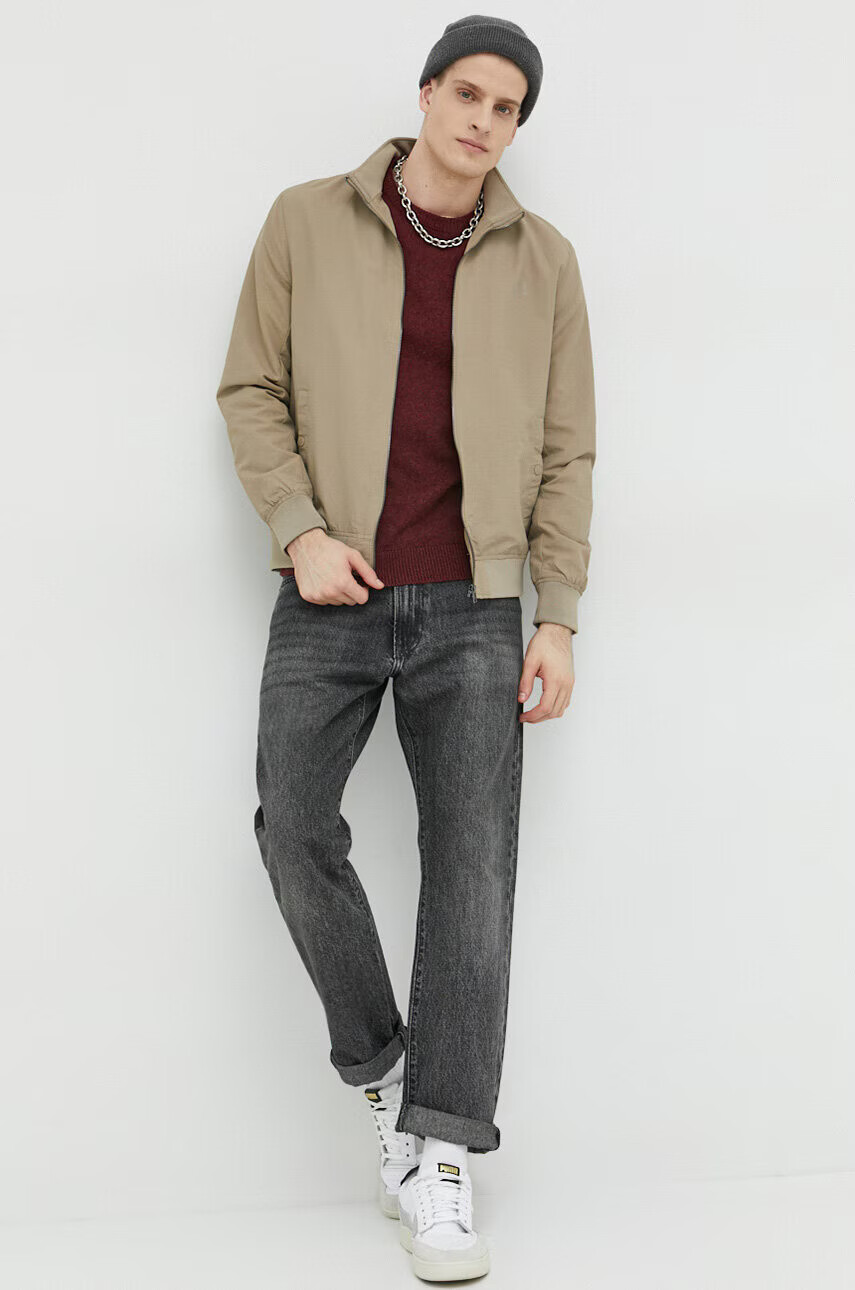 Only & Sons Яке в бежово с преходна изолация - Pepit.bg