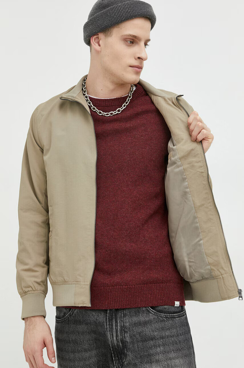 Only & Sons Яке в бежово с преходна изолация - Pepit.bg