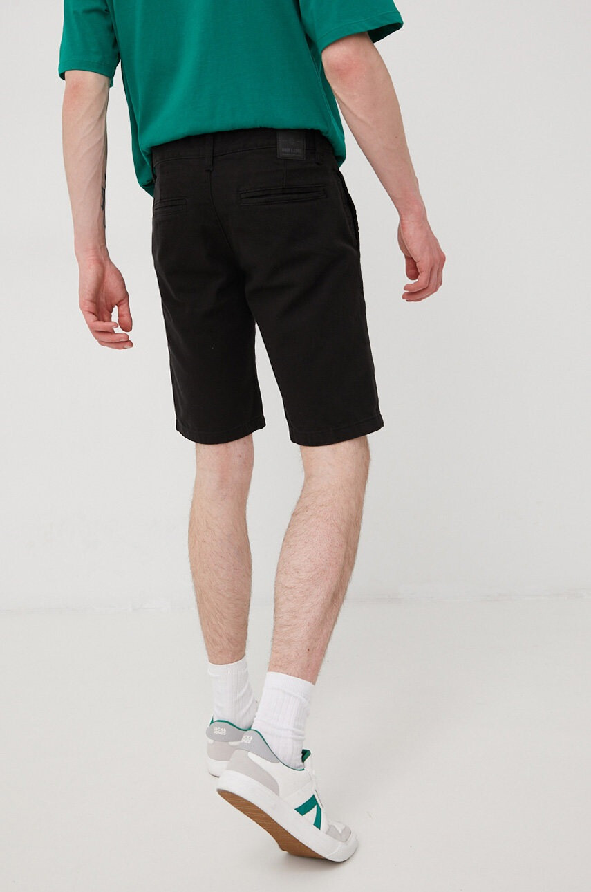 Only & Sons Памучен къс панталон в черно - Pepit.bg