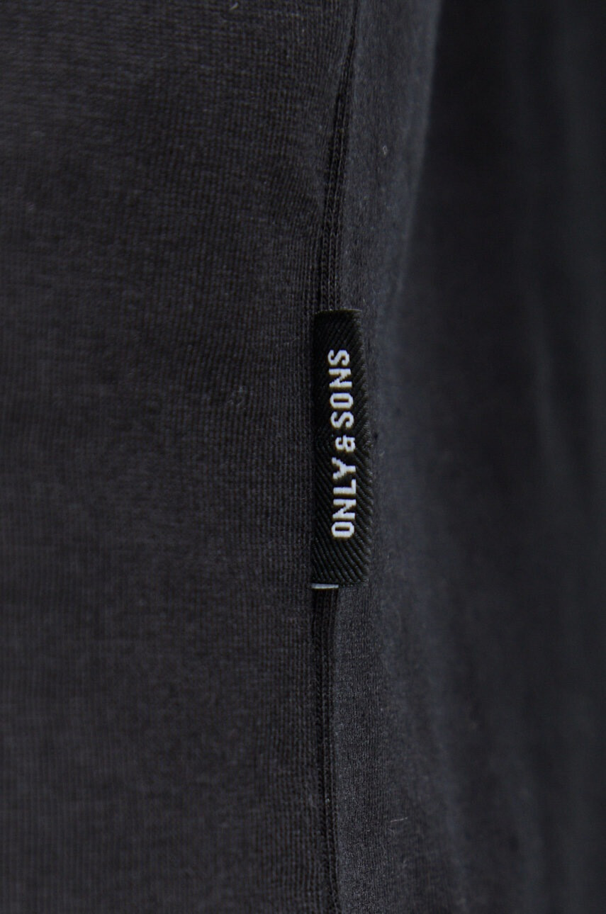 Only & Sons Памучна блуза с дълги ръкави - Pepit.bg