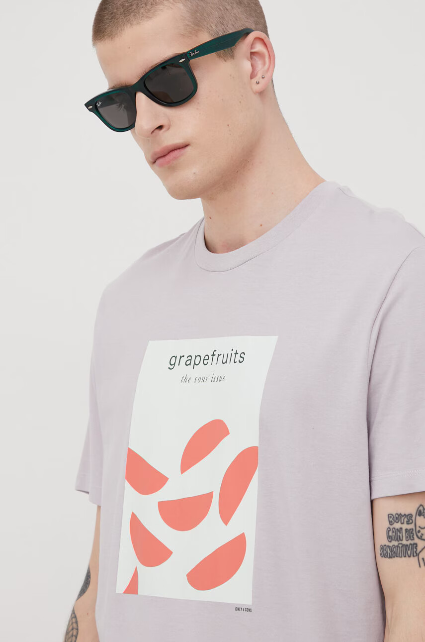 Only & Sons Памучна тениска - Pepit.bg