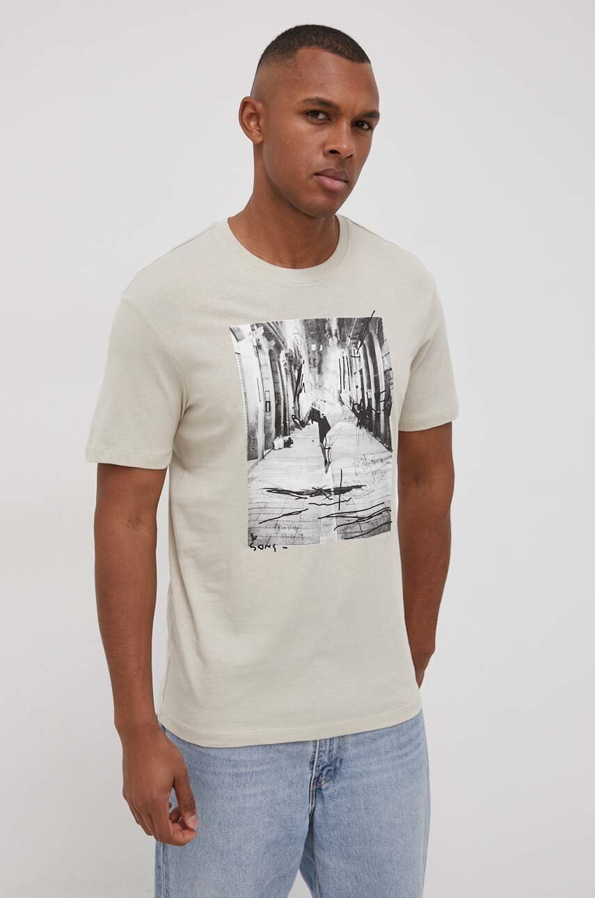 Only & Sons Памучна тениска - Pepit.bg