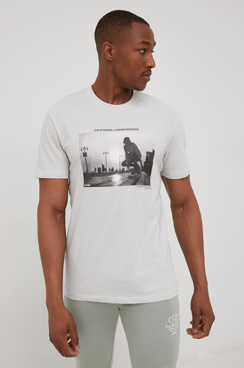 Only & Sons Памучна тениска - Pepit.bg