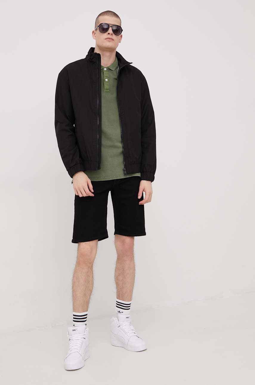 Only & Sons Памучна тениска с яка - Pepit.bg