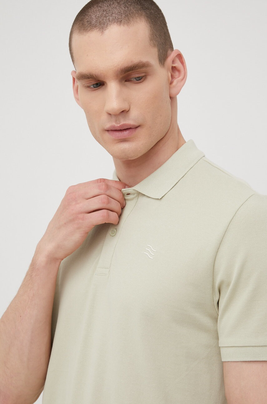 Only & Sons Памучна тениска с яка - Pepit.bg