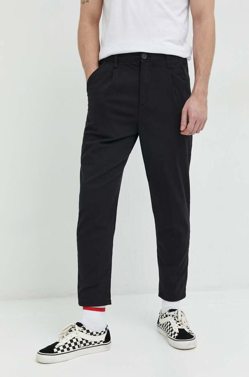 Only & Sons Панталон в черно със стандартна кройка - Pepit.bg