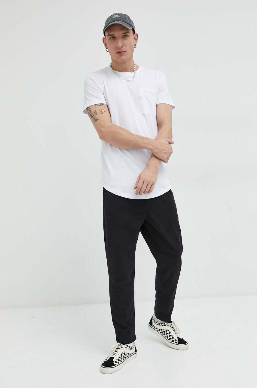 Only & Sons Панталон в черно със стандартна кройка - Pepit.bg