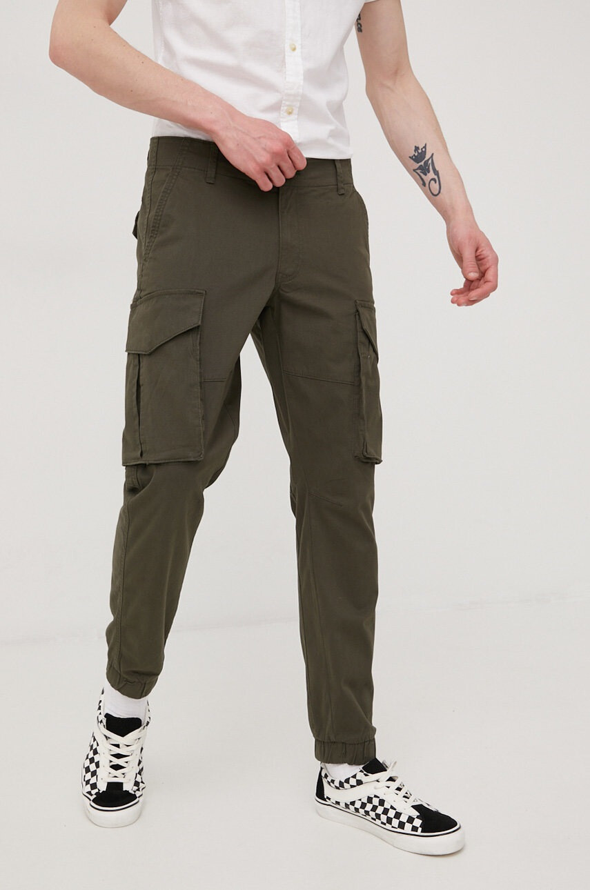 Only & Sons Панталони в зелено с кройка тип карго - Pepit.bg
