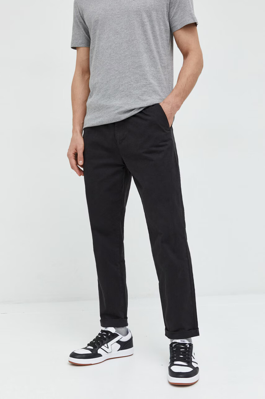 Only & Sons Панталони в черно със стандартна кройка - Pepit.bg