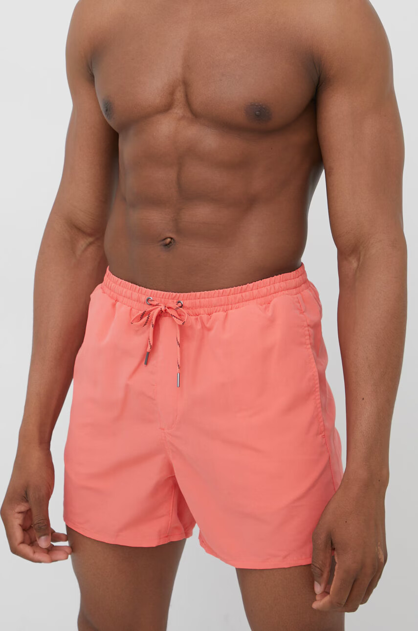 Only & Sons Плувни шорти в оранжево - Pepit.bg