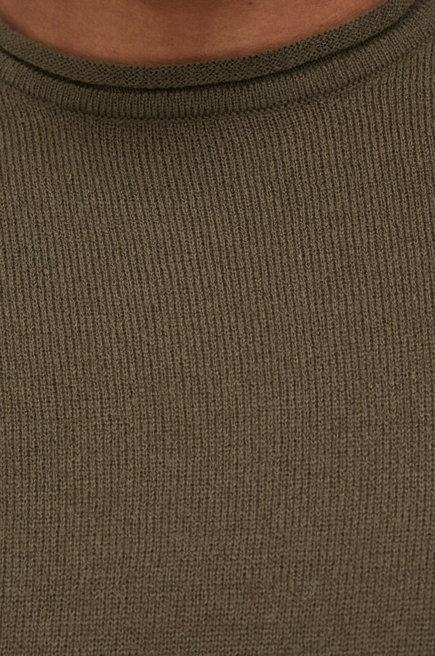 Only & Sons Пуловер мъжки в зелено от лека материя - Pepit.bg
