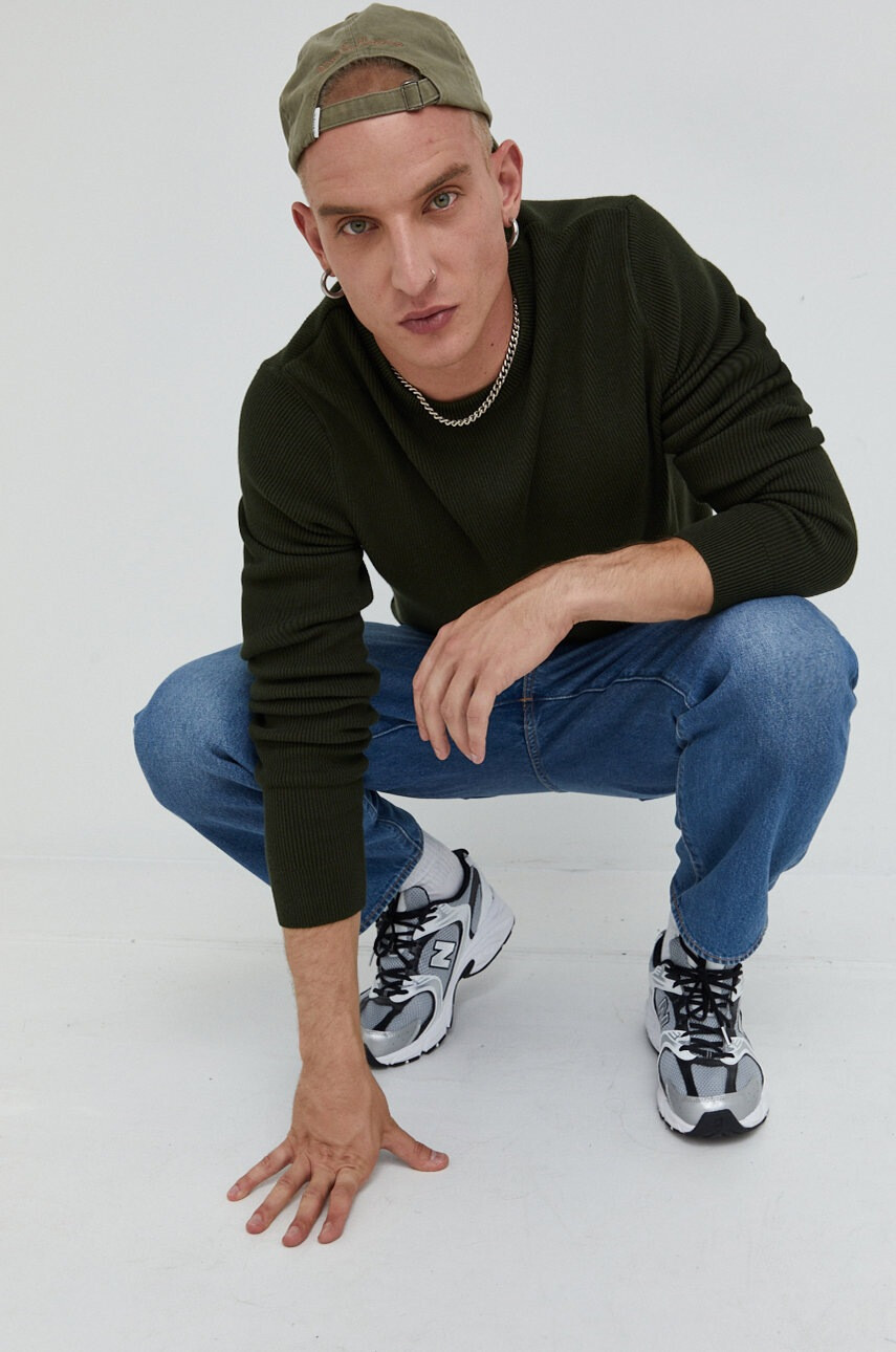 Only & Sons Пуловер мъжки в зелено - Pepit.bg