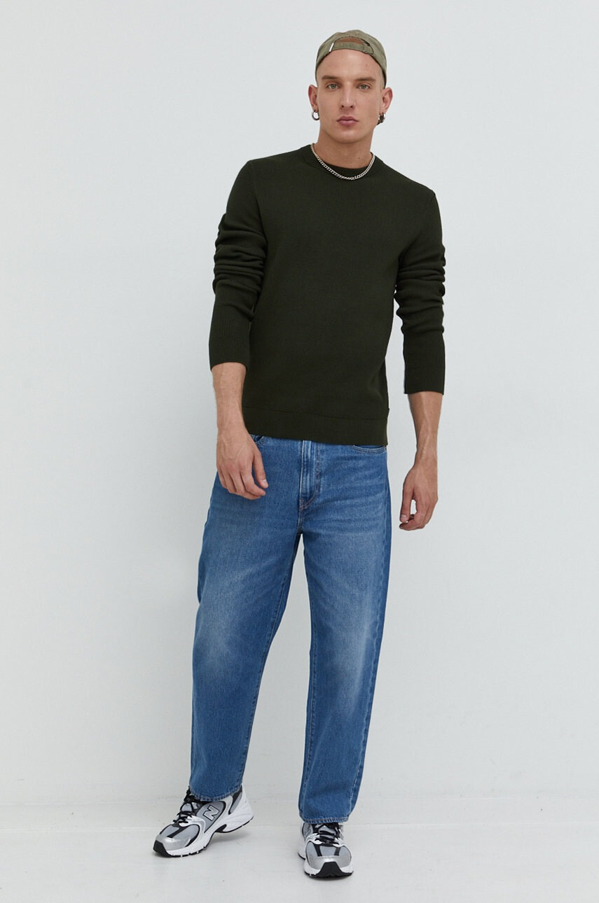 Only & Sons Пуловер мъжки в зелено - Pepit.bg