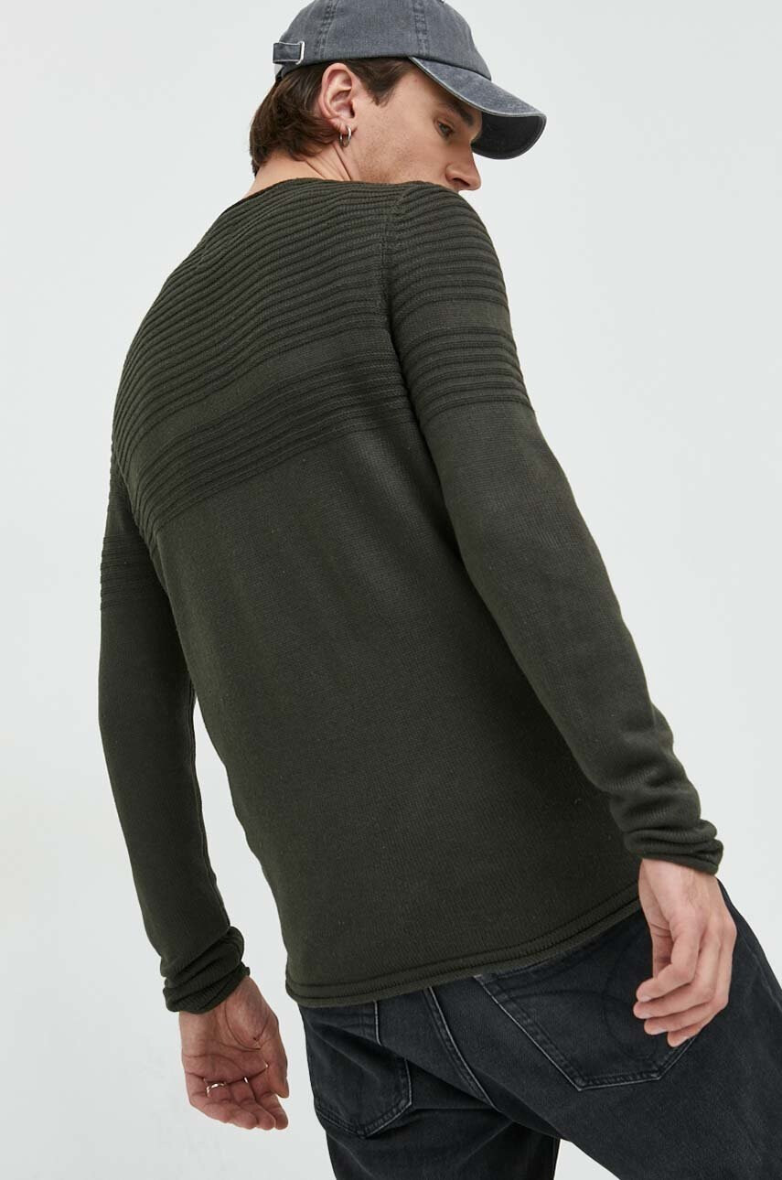 Only & Sons Пуловер мъжки в зелено - Pepit.bg