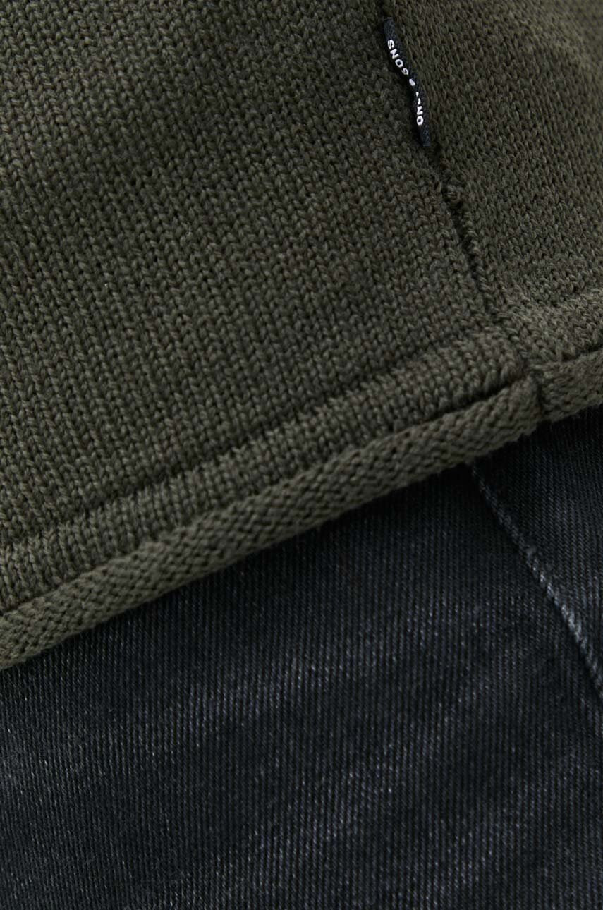 Only & Sons Пуловер мъжки в зелено - Pepit.bg