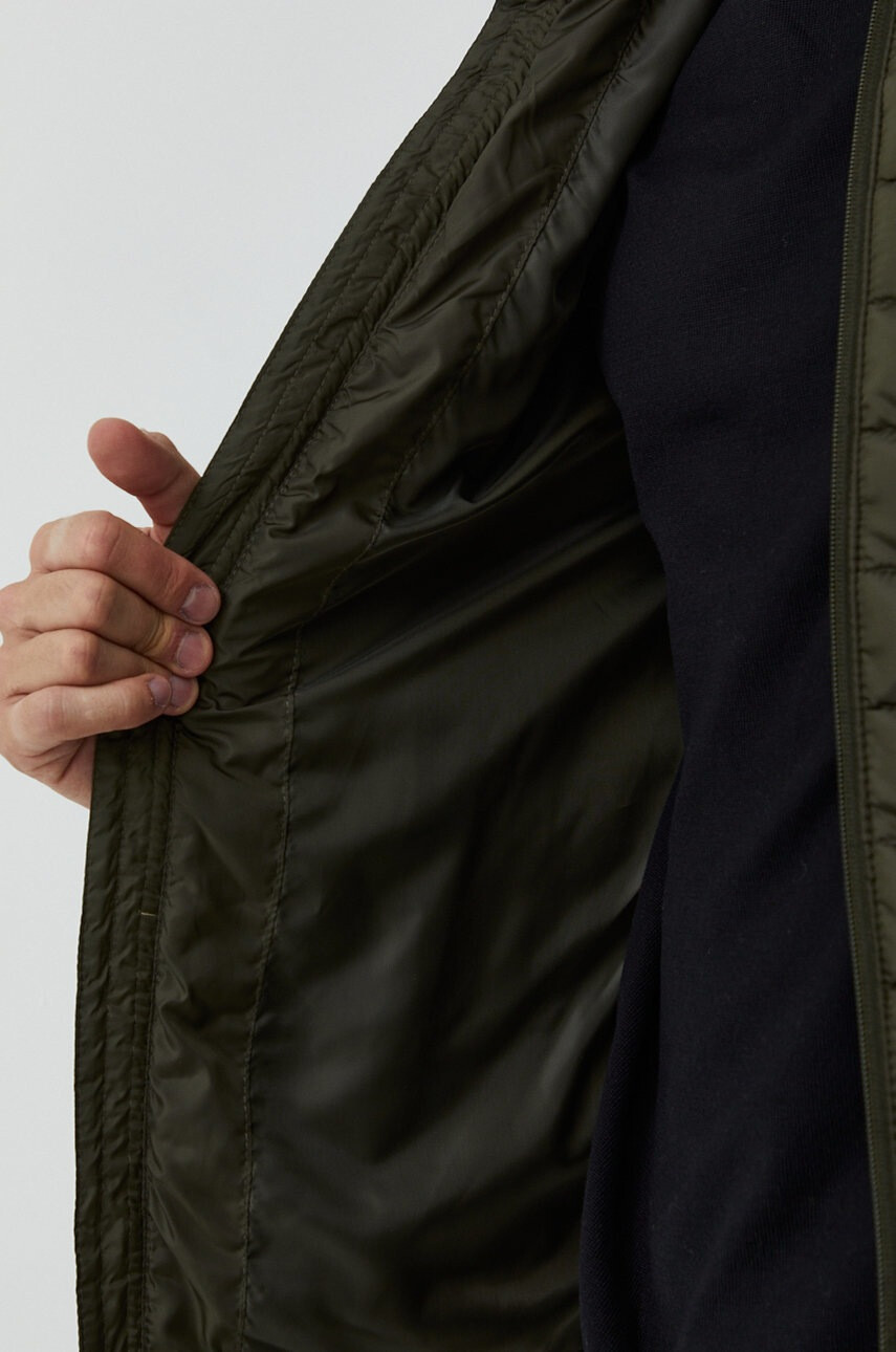 Only & Sons Яке в зелено с преходна изолация - Pepit.bg