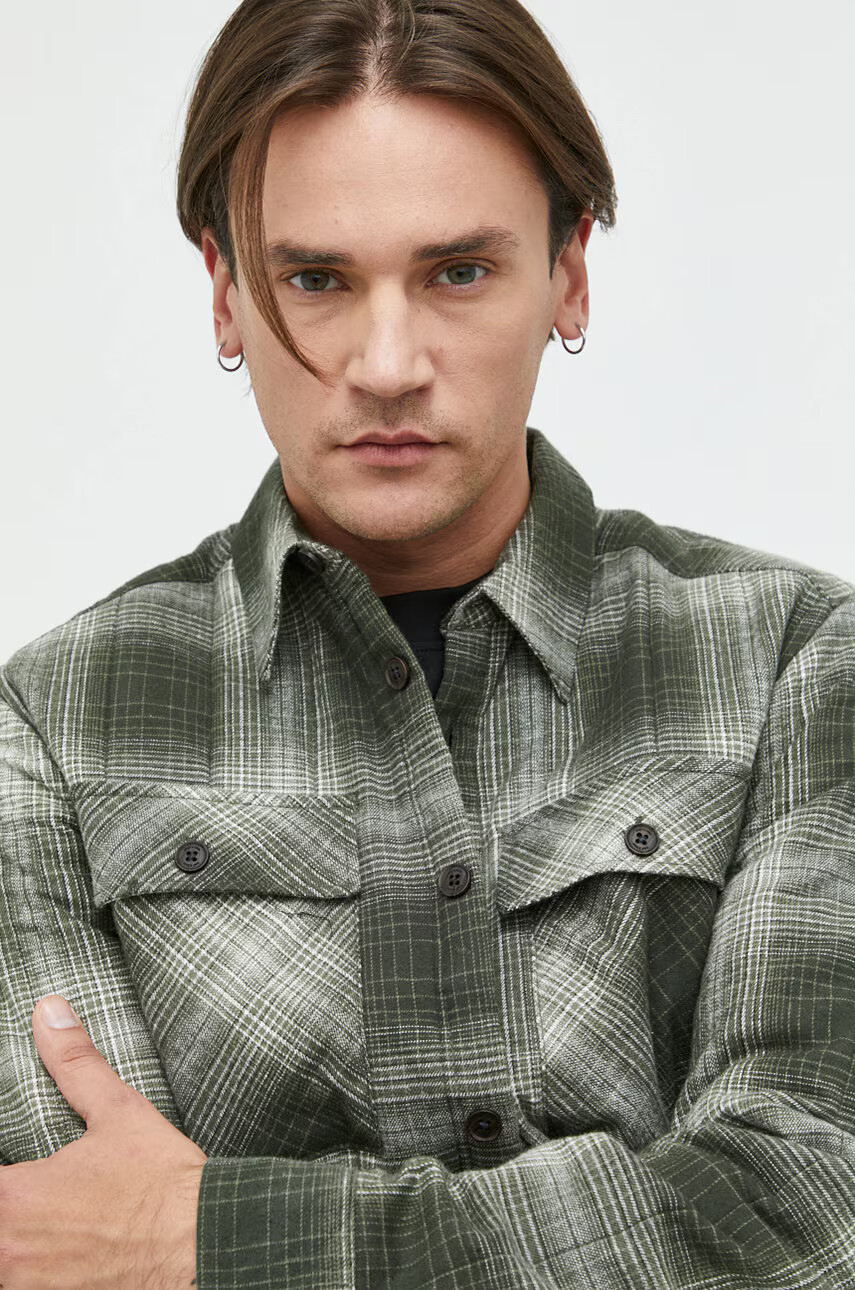 Only & Sons Яке в зелено с преходна изолация - Pepit.bg