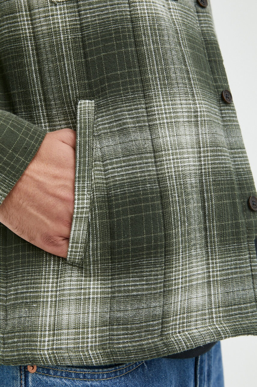 Only & Sons Яке в зелено с преходна изолация - Pepit.bg