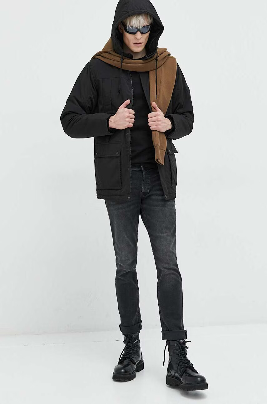 Only & Sons Яке в черно с преходна изолация - Pepit.bg