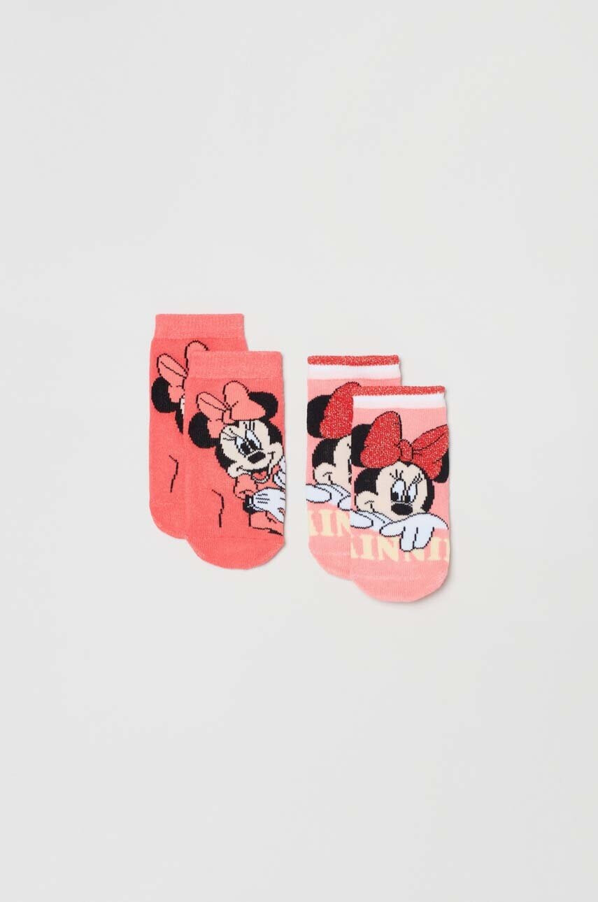 OVS Бебешки чорапи x Disney в розово - Pepit.bg