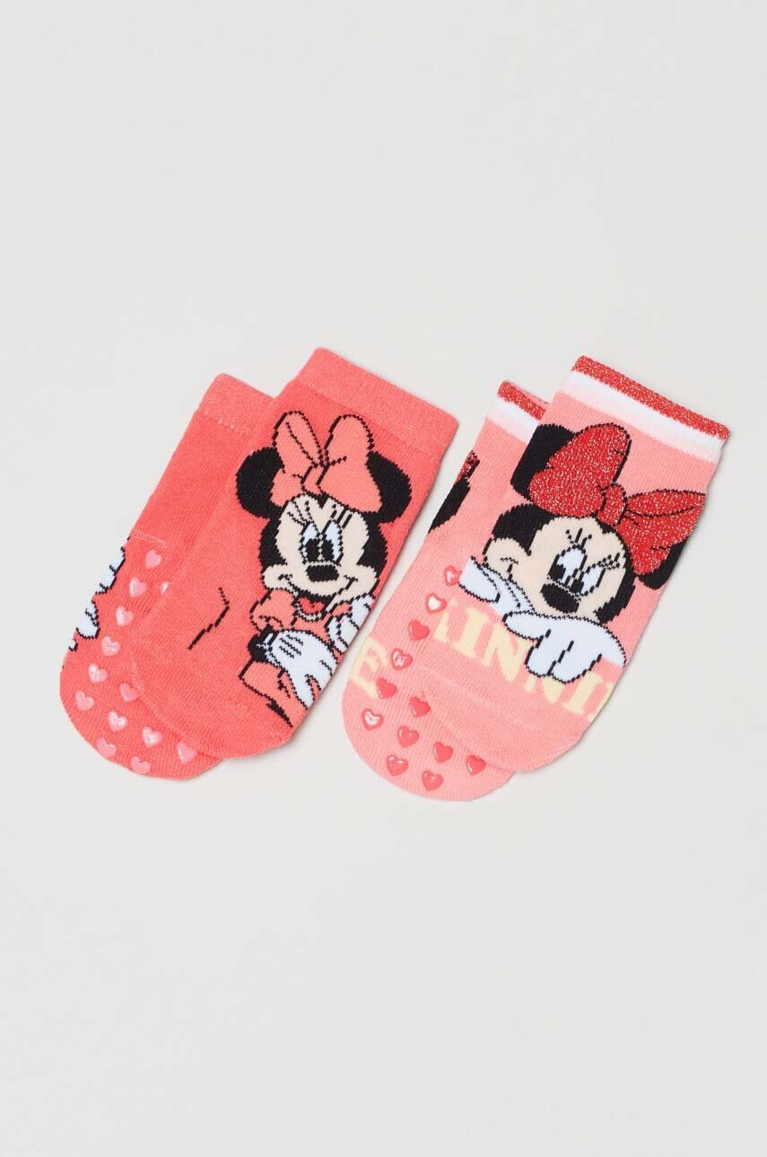OVS Бебешки чорапи x Disney в розово - Pepit.bg