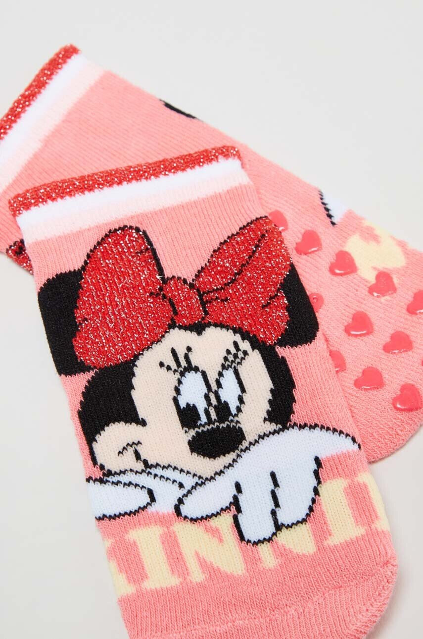 OVS Бебешки чорапи x Disney в розово - Pepit.bg