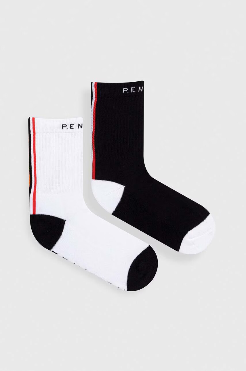 P.E Nation Чорапи (2 броя) в черно - Pepit.bg