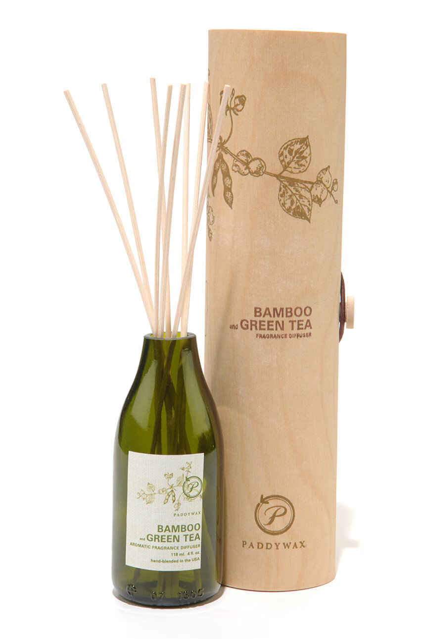 Paddywax Арома дифузер Bamboo & Green Tea 118 ml - Pepit.bg