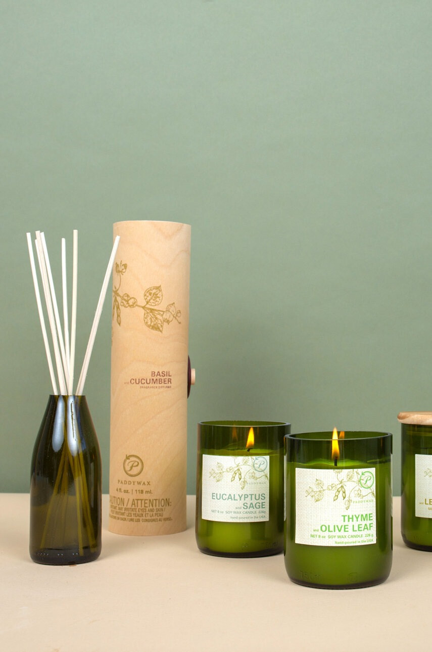 Paddywax Арома дифузер Bamboo & Green Tea 118 ml - Pepit.bg
