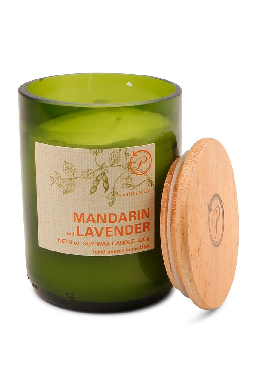 Paddywax Ароматна соева свещ Mandarin & Lavender 226 g - Pepit.bg